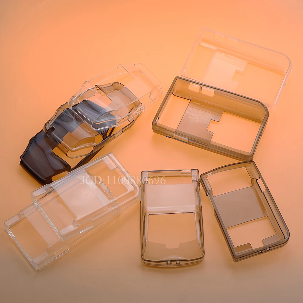 1 قطعة غطاء حماية شفاف من البولي يوريثان لـ GBC لـ GB/GBA لـ GBP غطاء من البولي يوريثان الشفاف وحدة تحكم ألعاب بديلة