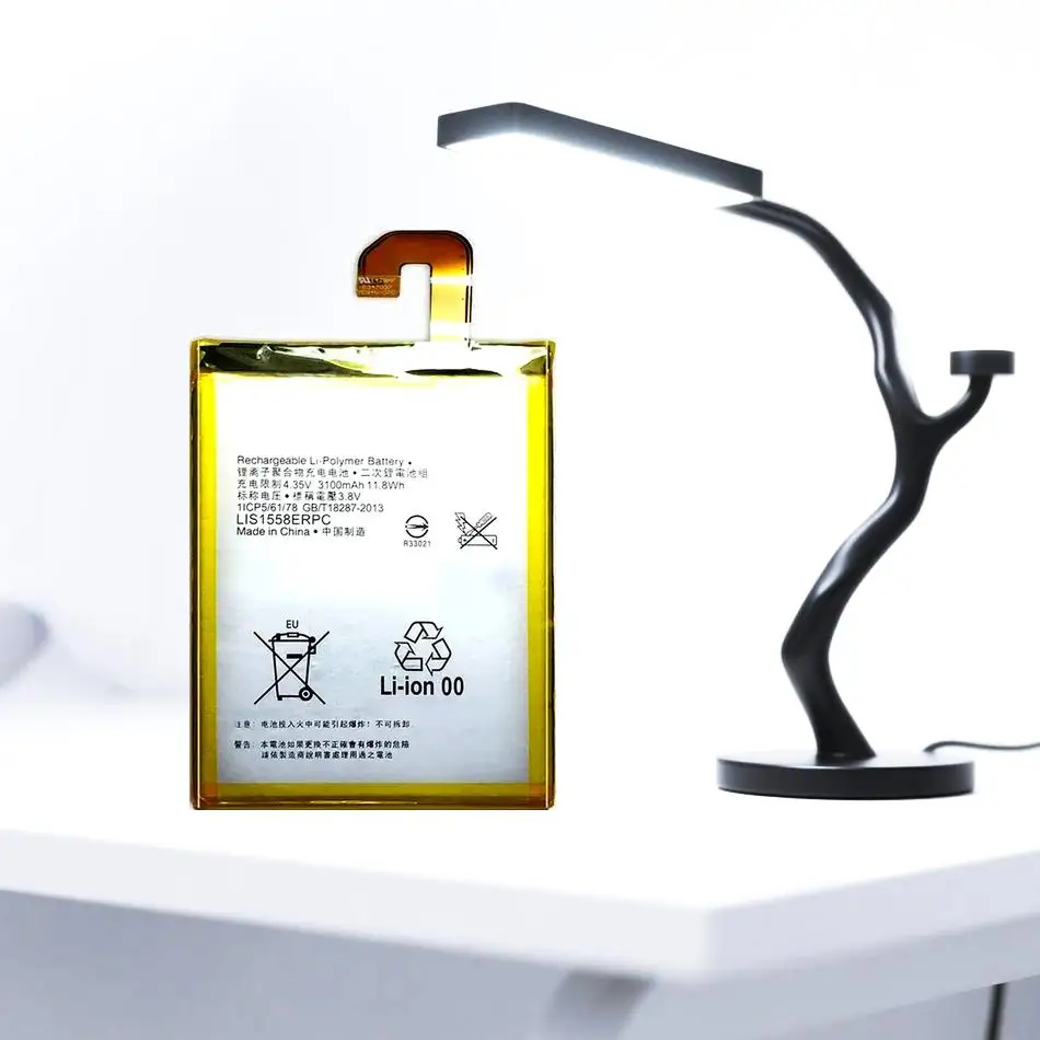 

High Performance For Sony Xperia Z3 L55 L55T L55U Verizon Z3v Mobile Phone Battery 3100Mah LIS1558ERPC