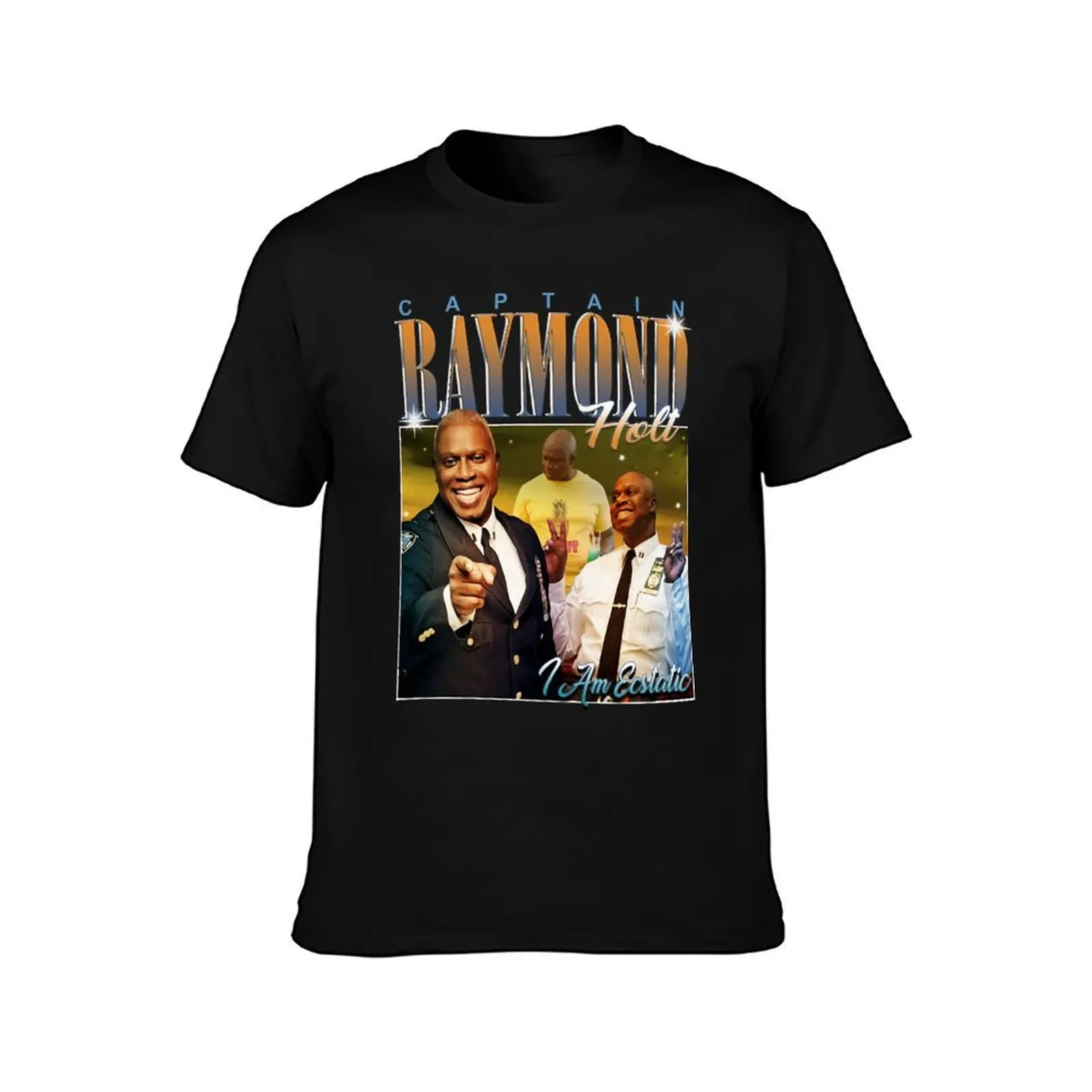 Captain Raymond Holt T-Shirt t shirts for man graphic vintage T-Shirt