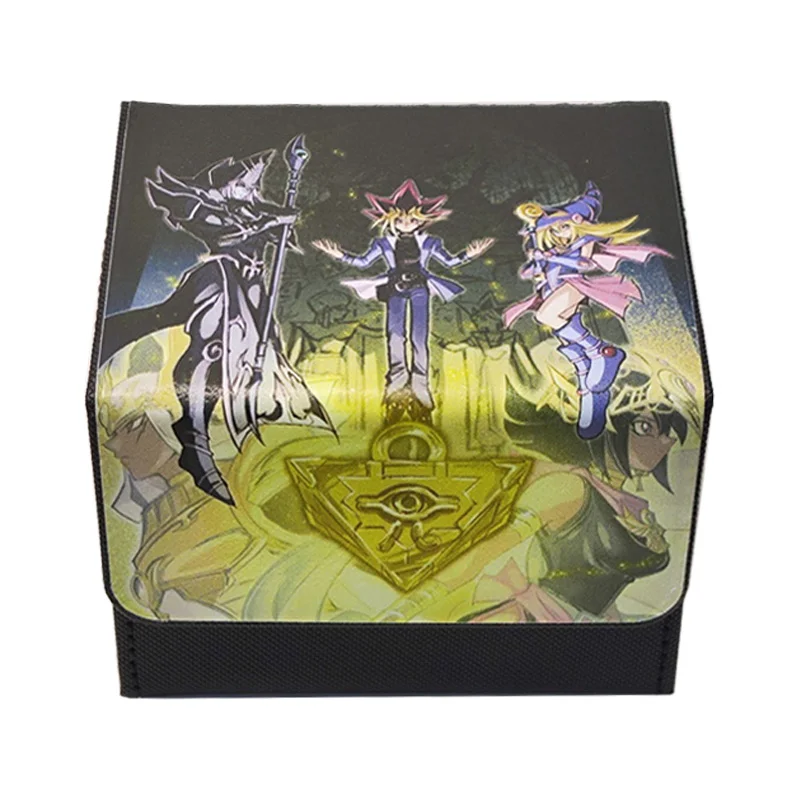 

Diy Self Made Yu-Gi-Oh! Dark Magician Girl Card Storage Box Ygo Dark Magician Girl Leather High-End Card Storage Box Gift Toys