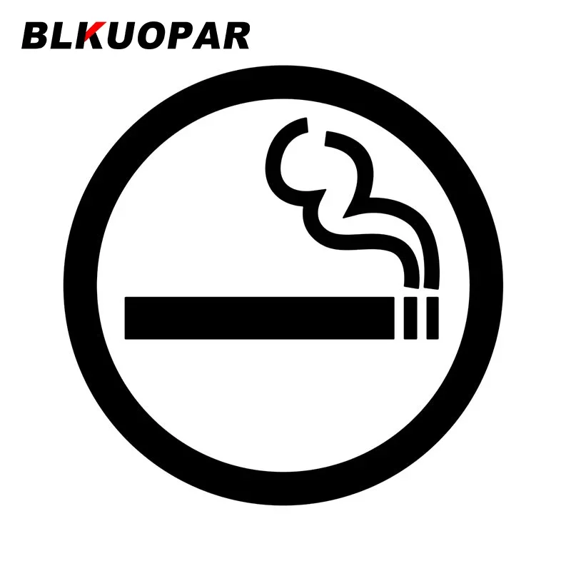 

BLKUOPAR Smoker Car Sticker Scratch-Proof Fashionable Decoration Personality Creative Sunscreen Original Funny Car Styling