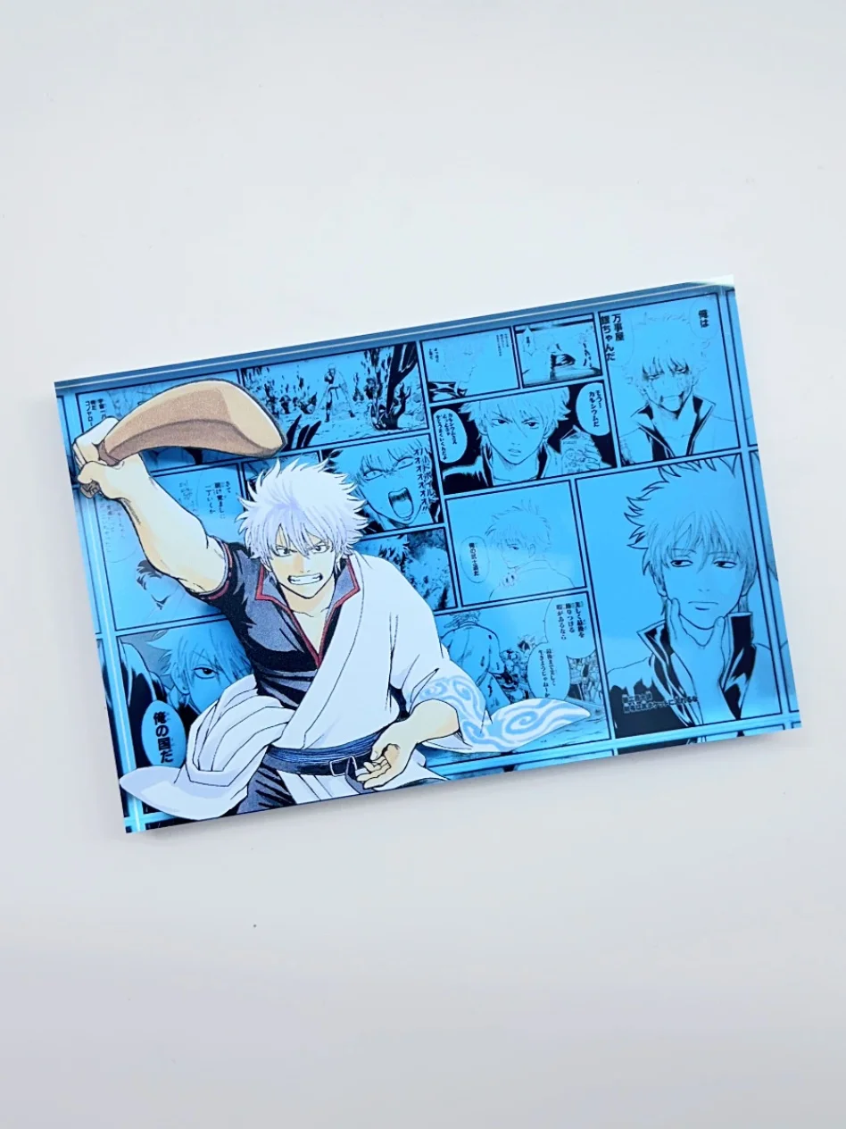 GINTAMA Acrylic Stand BlockSakata Gintoki Anime HOBBY Goods Gift Animation Derivatives