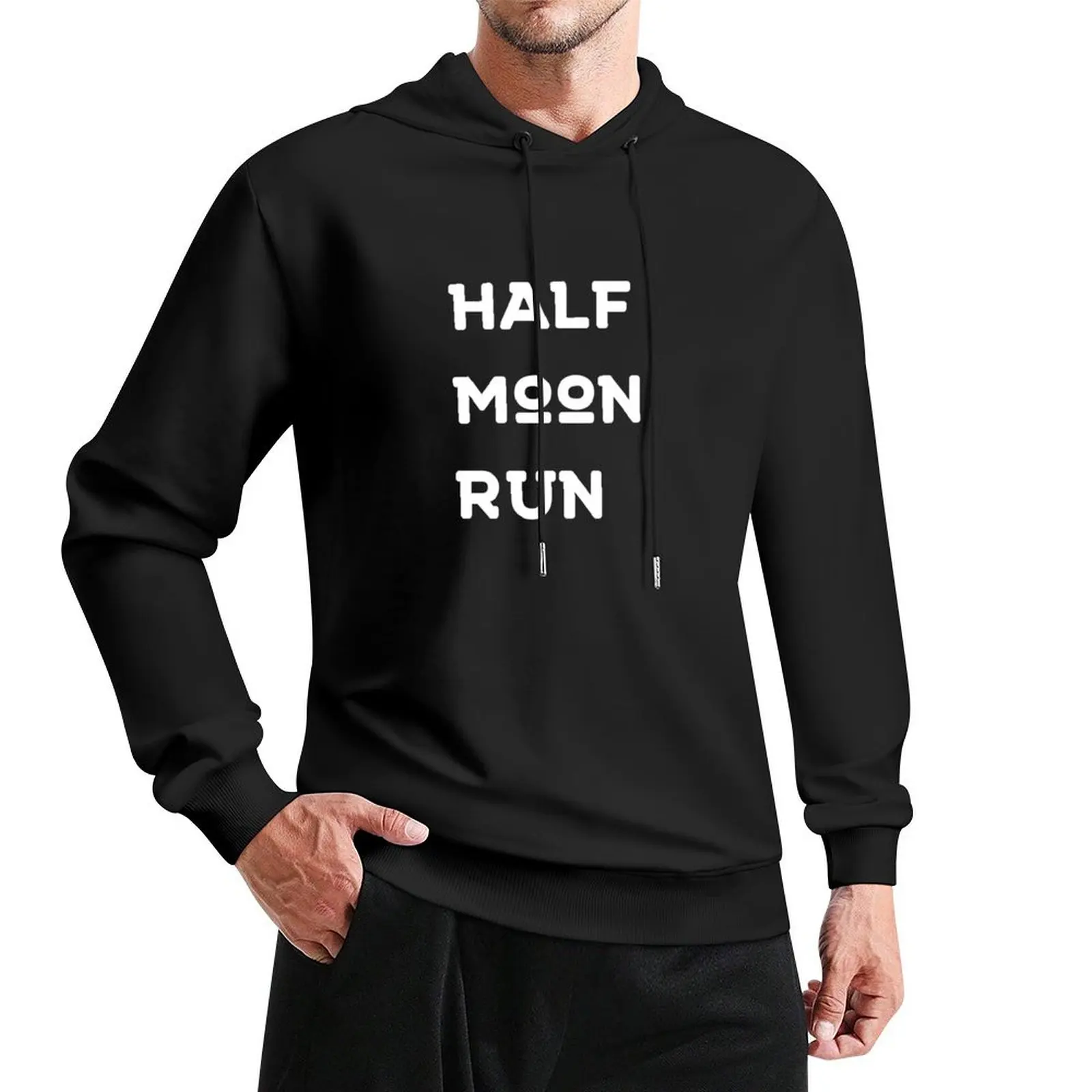 

half moon run Pullover Hoodie clothes for men men's oversize hoodie