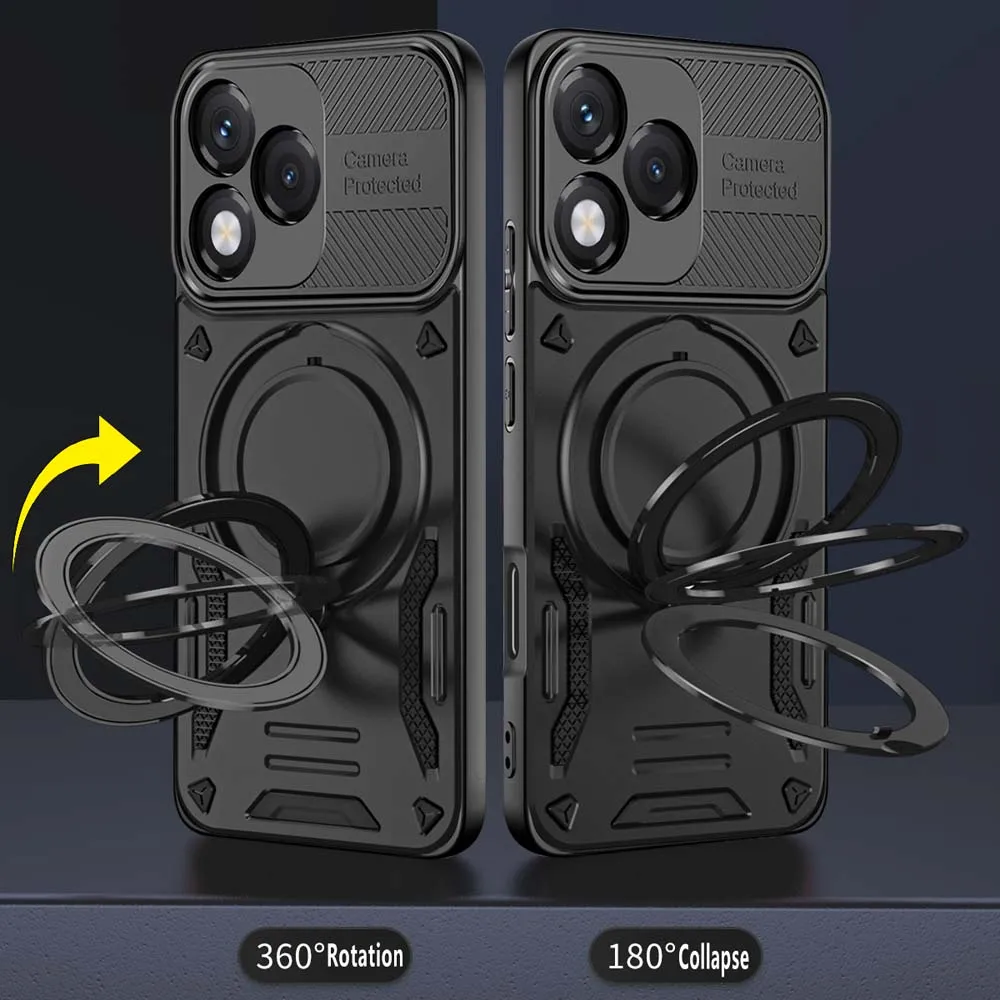 Case For Honor 400 Pro Lite Smart X60 X9c Smart X7D X70 X9D X5C Ring Bracket Magnetic Holder Cover Shockproof Armor view 6