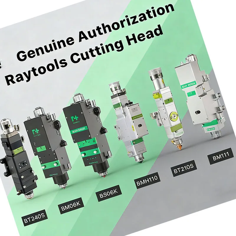 Raytools Latest Laser Cutting Head for BT210S BT220 BT240S BM110 BM111 BM06K BS12K BM109 2D Planar 3D Pipe Metal Cutting Tool