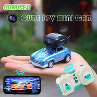 Rc Car with Camera HD Wifi Fpv Pocket Racing Drift Vehicles Light Music Remote Control Car Radio Controlled Cars Model Toys Boys