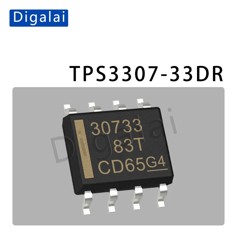 TPS3307 TPS3705 TPS3707 Series SOIC‑8 Voltage Supervisor Reset IC SMD Power Monitoring Chip
