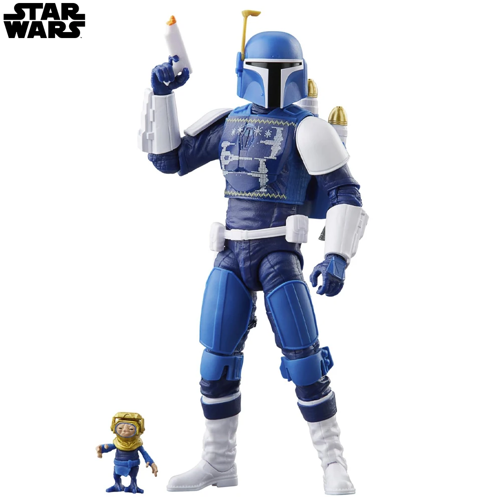 star-van-the-black-series-mandalorian-scout-figurines-d'action-a-collectionner-edition-vacances-6-pouces-4-ans-et-plus