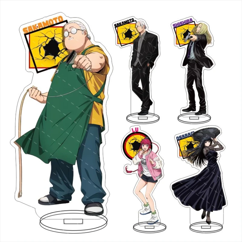 

Anime SAKAMOTO DAYS Asakura Shin Heisuke Mashimo Nagumo Yoichi Cosplay Acrylic Figure Stand Standing Plate Accessories Ornament