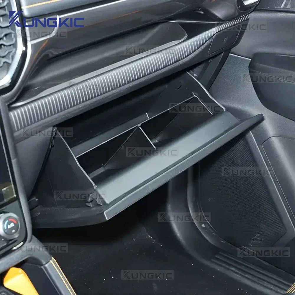 For 2022 2023 2024 2025 Ford Ranger T9 Passenger Toolbox Storage Partition Car Interior Accessories