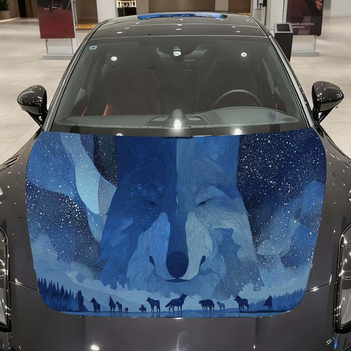 Starry Sky Wolf Sha…