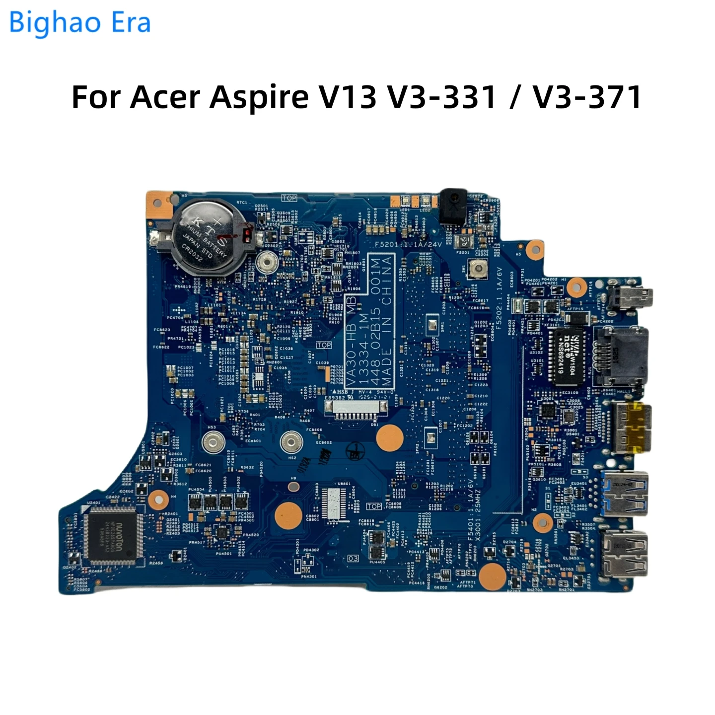 13334-1 13334-1M For Acer Aspire V3-331 V3-371 TMP236 MS2392 Laptop Motherboard With 3805U i3 i5-5200U i7-5500U CPU NB.MPG11.002