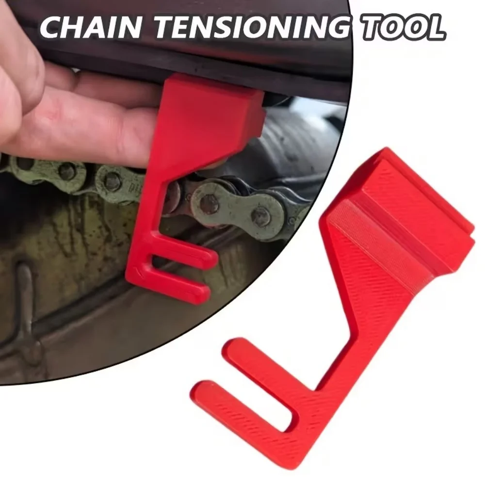 1pc Motorcycle Chain Tensioning Tool Designed To Measure The Tension Of Chains Ranging From 51 Millimeters To 56 Millimeters