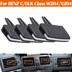 Car Front Air Conditioner Vent A/C Vent Grille Outlet Tab Slider Clip For Mercedes Benz C GLK W204 C180 C200 C260 GLK300 GLK260