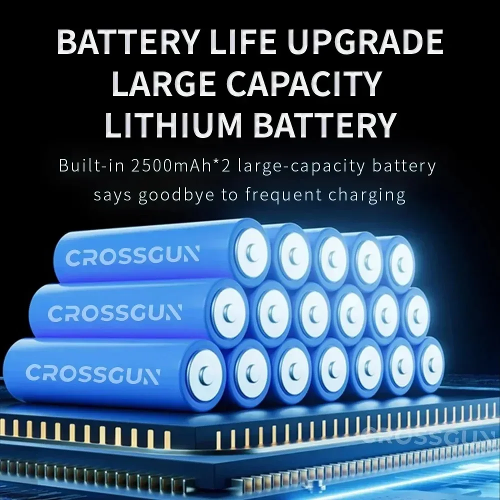 크로스건 폭력적인 제트 팬 다기능 강력한 팬 휴대용 핸드헬드 LED 조명 포함 먼지 제거 야외 캠핑