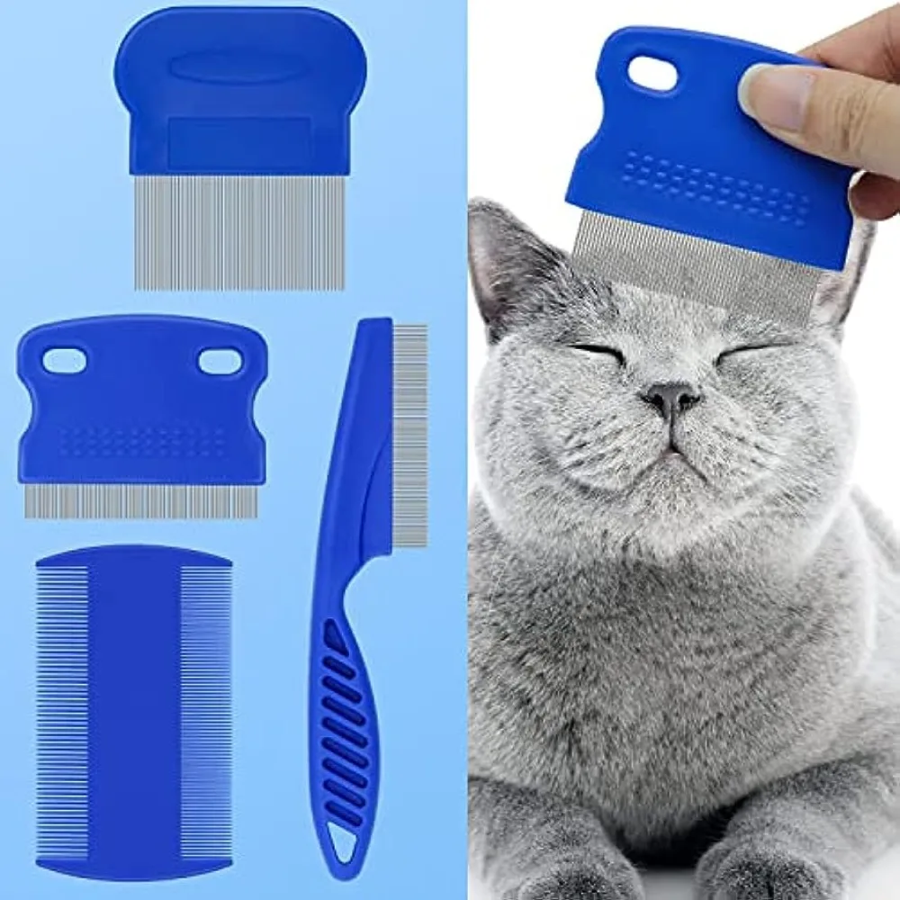 Cat hair comb cat hair brush little dog Teddy comb flea repellent lice repellent hair remover cat comb lice remover hair comb