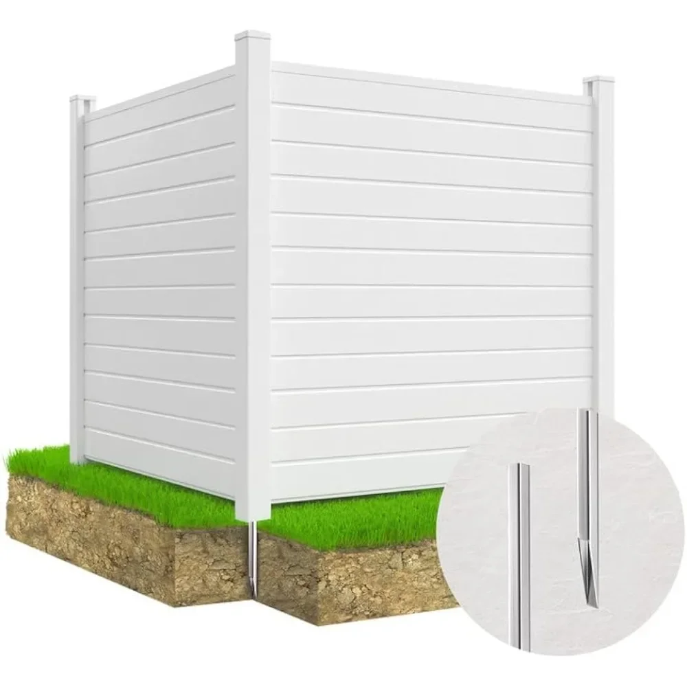 

Privacy Fence for Garden Building Storage Shed Outdoor Garden Border Fences Buildings Supplies Home Freight Free