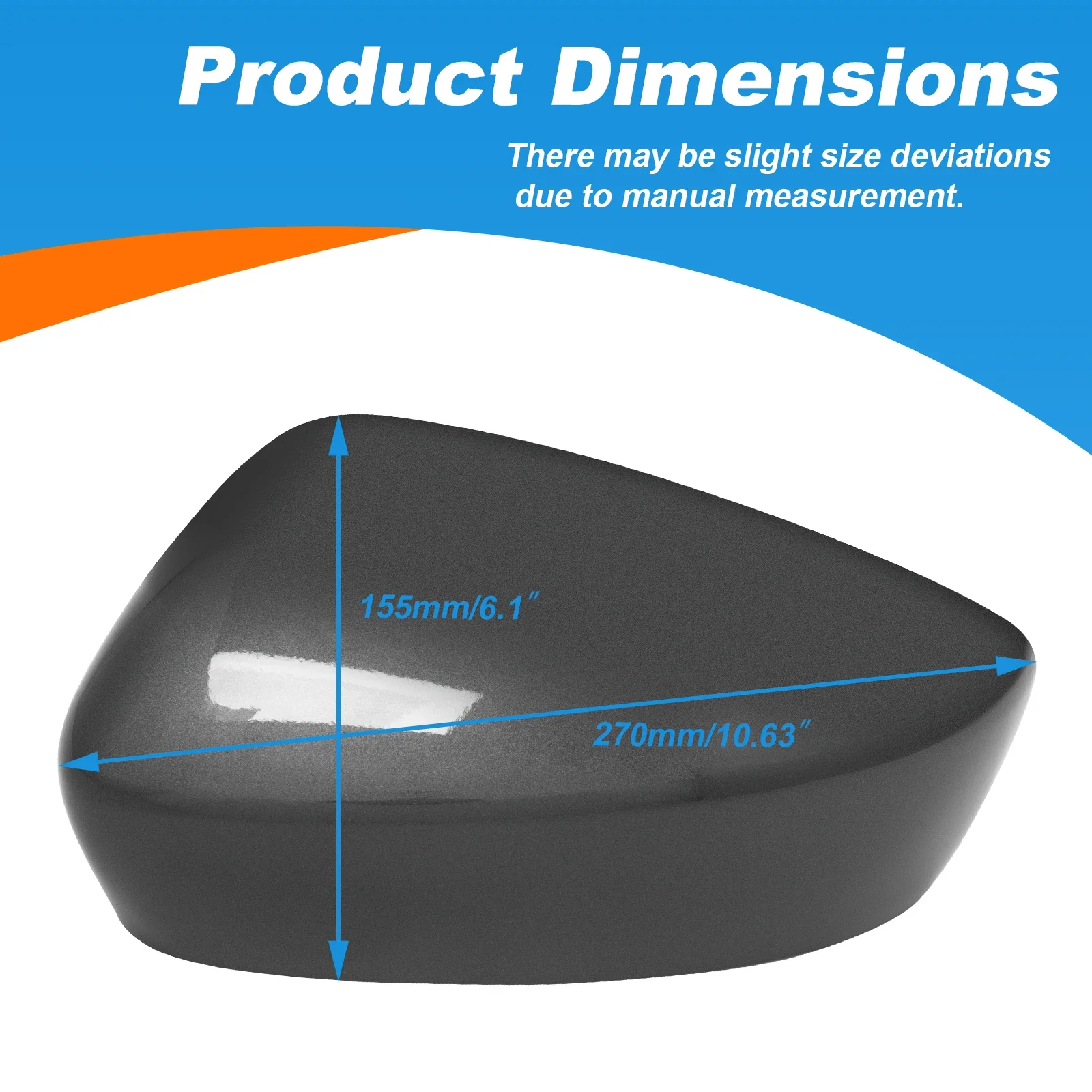 마쓰다 3 악셀라 액세서리 2017 2018용 도어 백미러 커버 캡 하우징