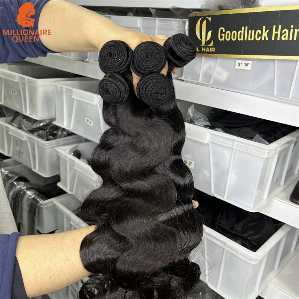 12A الجسم موجة حزم مزدوجة تعادل 100% شعر بشري لعذراء جودة الفيتنامية وصلات شعر شحن مجاني المليونير الملكة