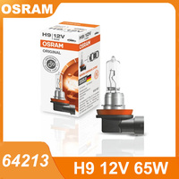 Osram Original 64213 H9 12V 65W PGJ19-5 Car Halogen Headlight Bulb 3200K Standard Bulb OEM Made in Germany Bulb