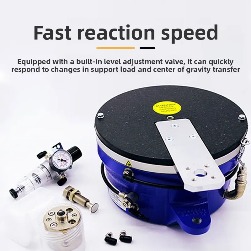 Air spring three coordinate vibration isolation film shock absorber, lithography machine automatic frequency modulation platform