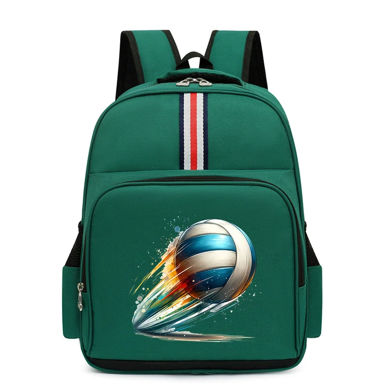 Children Backpack Volleyball Lovers Toddler Bagpack 3D Volleyball Print School Bags for Girls Boys Fans Primary Mochila Infantil