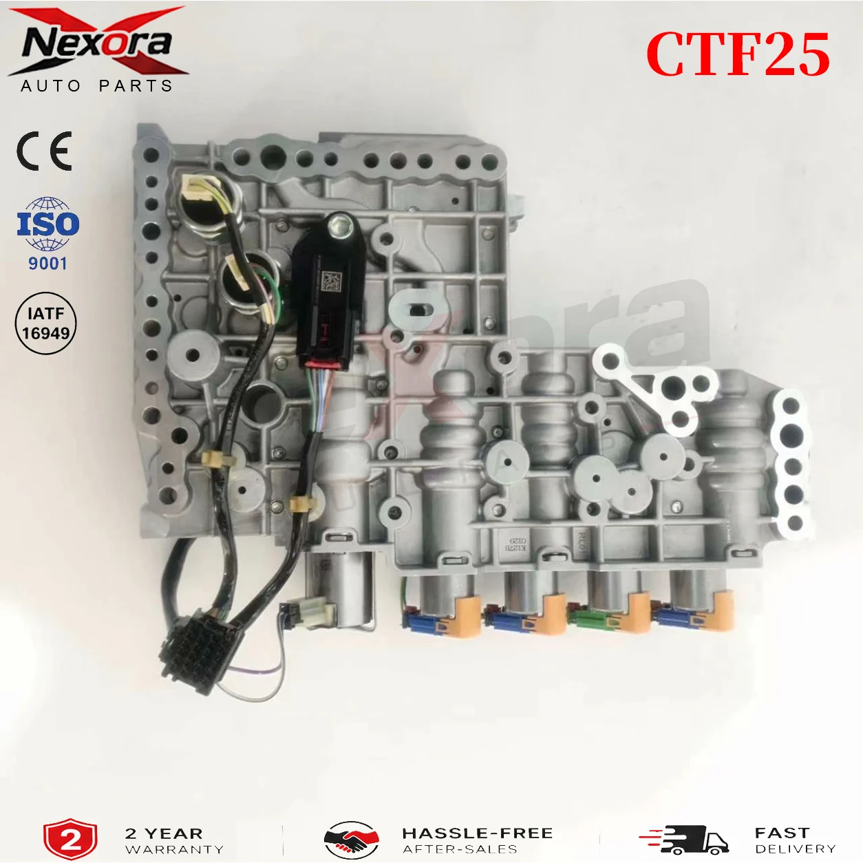 Original CTF25 CTF28 CVT Transmission Valve Body with Wiring Harness For Baojun 510 530 560 610 630 730 Wuling Hongguang S3