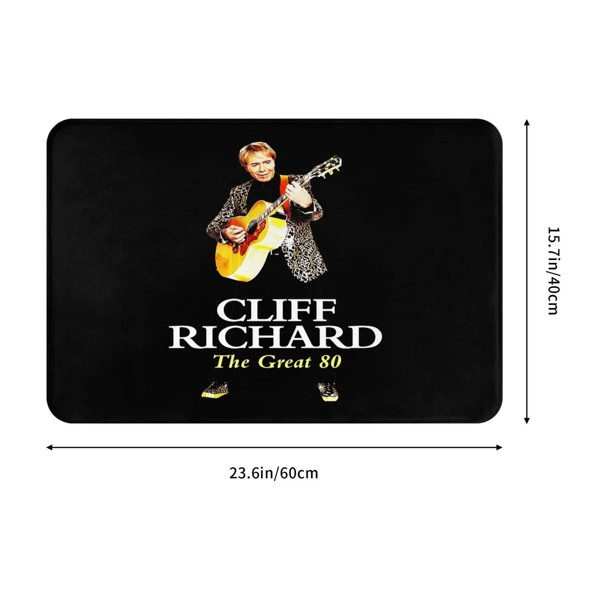American Legend Singer Actor Cliff Richard Doormat Cushion Carpet Rug Kitchen Entrance Home Floor Mat for Bathroom Footpad Mats
