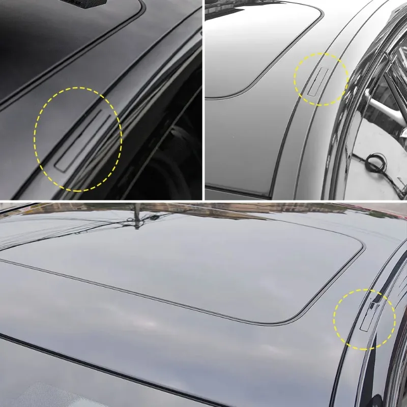 

51137443691 Left Right Roof Rail Molding Trim Roof Luggage Rack Cover Plate For BMW 5 Series 520 528 530 535i M5 G30 F90 17-23