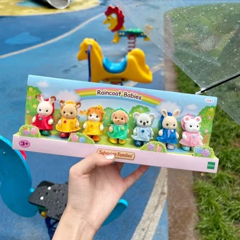 실바니안 패밀리 애니메이션 피규어 시리즈, 터누린 실바니안 패밀리 컬렉션, 귀여운 아기 인형 방 장식, 생일 선물 