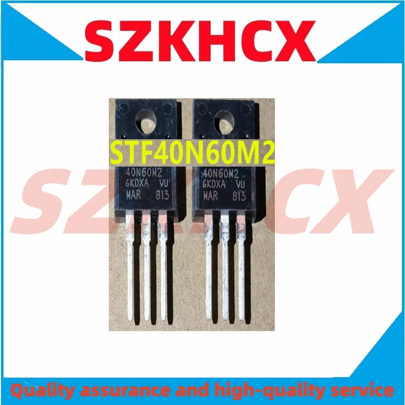 10PCS/LOT  40N60M2 STF40N60M2 TO-220F 650V 34A MOSFET N-Channel Power Transistor 100% New Original