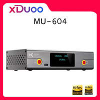 XDUOO MU-604 Decoder 2 ES9018K2M DAC Chip Two USB Audio Mode MU604 High Performance DAC