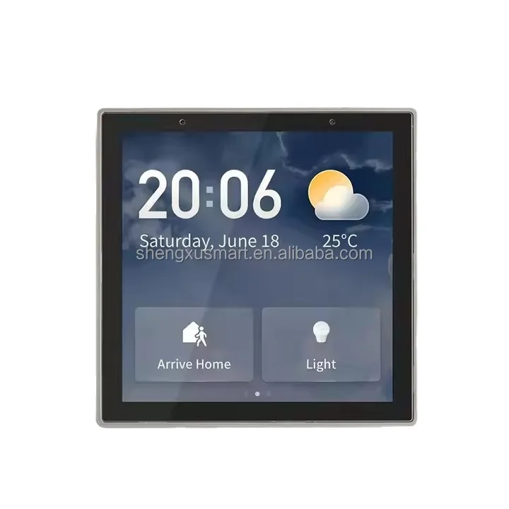 

Для Tuya Alexa беспроводной умный дом шлюз Zigbee 4-дюймовая сенсорная панель 220 В 10 А умный центральный переключатель управления ИК настенная панель Wi-Fi