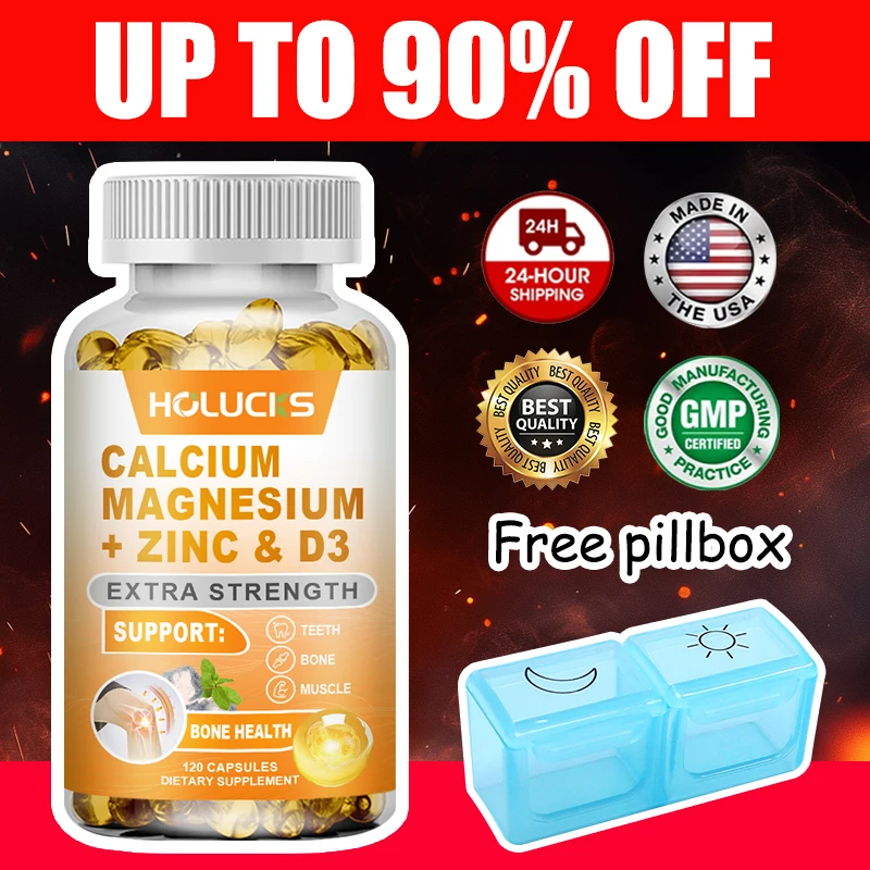 

Добавка из цинка с высокой мощностью кальция и магнием, поддержка повышения впитывания, снятия стресса и здоровья нервов, общие здоровье