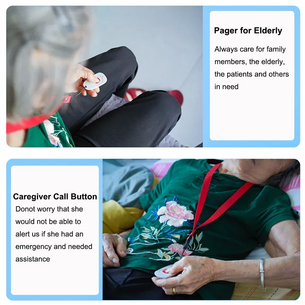 نظام إنذار منزلي بزر الذعر SOS، زر الطوارئ، إنذار المسنين، وحدة تحكم سلسلة المفاتيح، كبار السن، GSM، WIFI، RF 433MHz