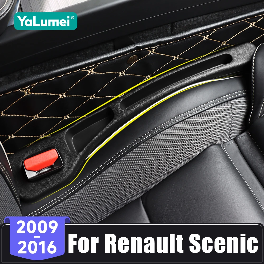 Für Renault Scenic III 3 MK3 2009 2010 2011 2012 2013 2014 2015 2016 Autositz-Lückenfüller, auslaufsicherer Aufbewahrungsstreifen, Zubehör