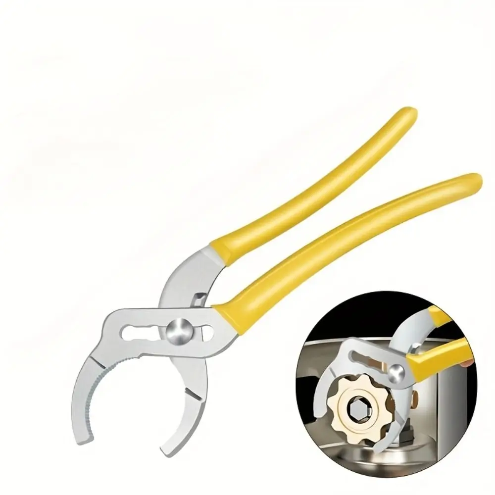 CR-V Adjustable Wrench Large Opening High Quality Universal Spanner Plumbing Repair Tool High Hardness Bathroom Wrench House