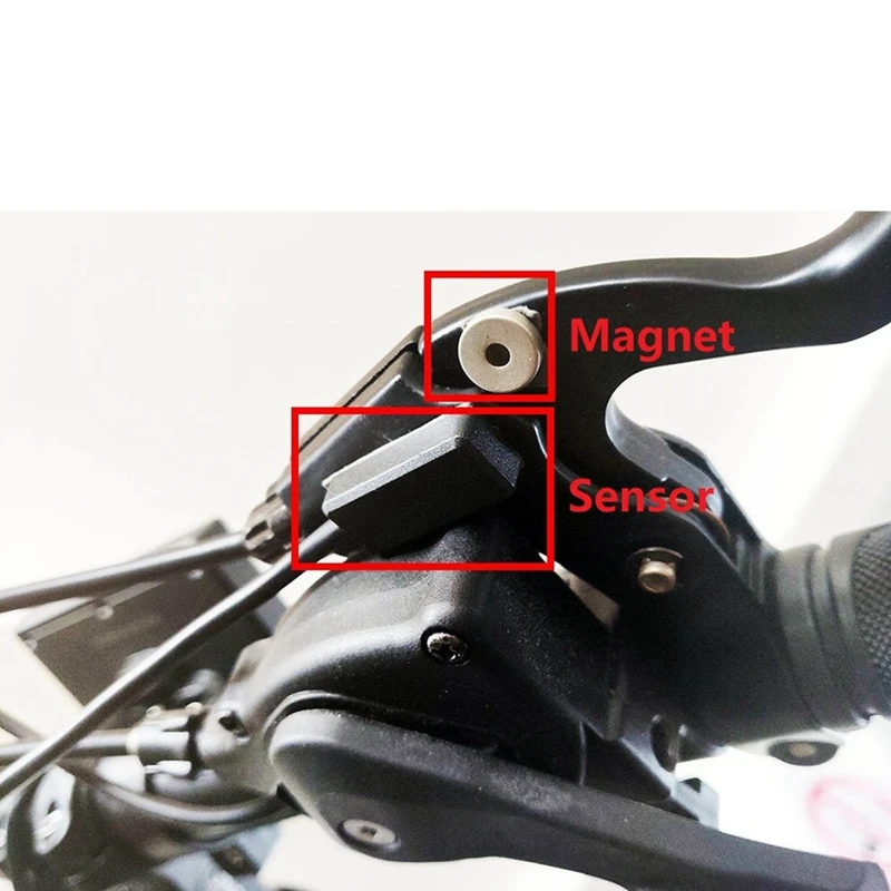 Waterproof Power-Off Sensor Bicycle Lithium Modified Accessories MS-BK-2R Sports Accessories Black