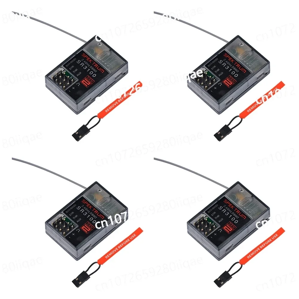 4X 2.4GHz Spektrum SR3100 DSM2 3 Channel Surface DSM2 Receiver for RC CAR RC BOAT