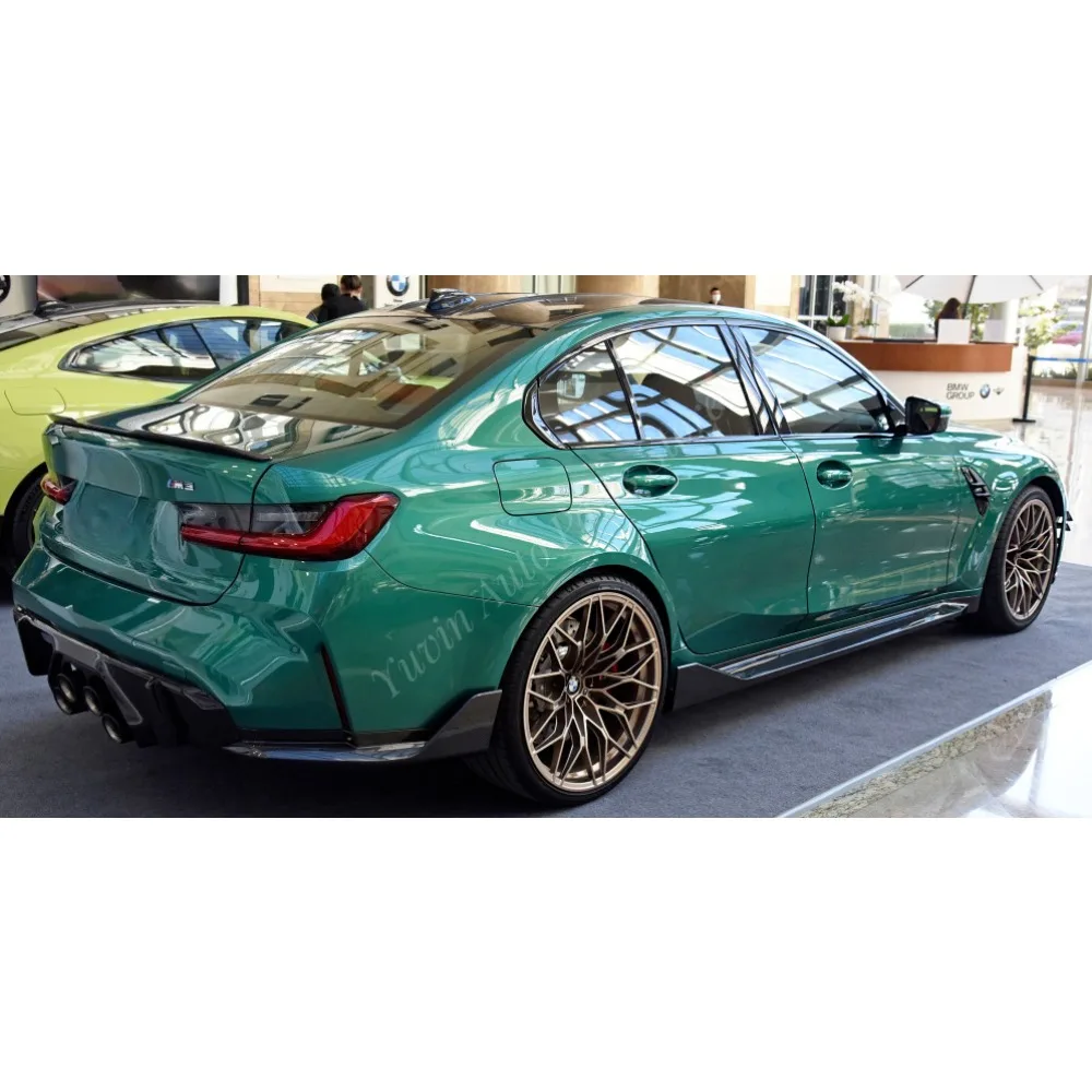 Rear Diffuser Middle Quad Out for BMW G80 G82 G83 M3 M4 MP Style Dry Carbon Fibre Rear Bumper Diffuser