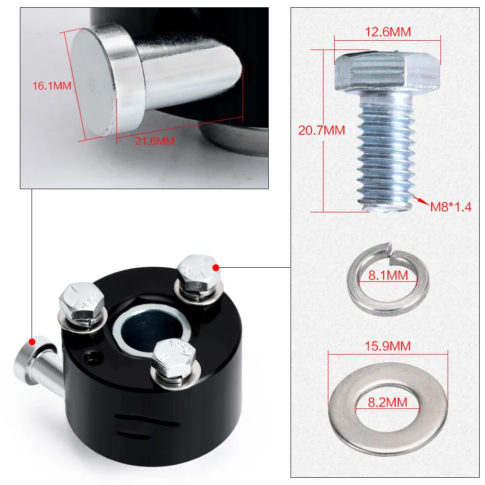 Car Steering Wheel Quick Release Hub Racing Disconnect Adapter 3/4\