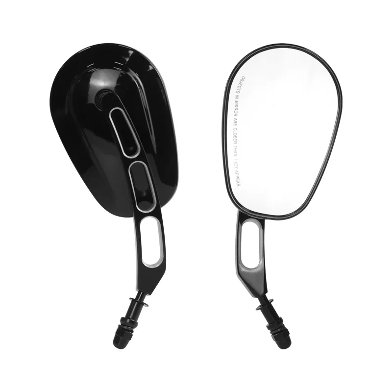 

2 шт. для Harley XL883 XL1200 X48 Road King, Fat Boy, модифицированное зеркало заднего вида с ЧПУ, отражатель