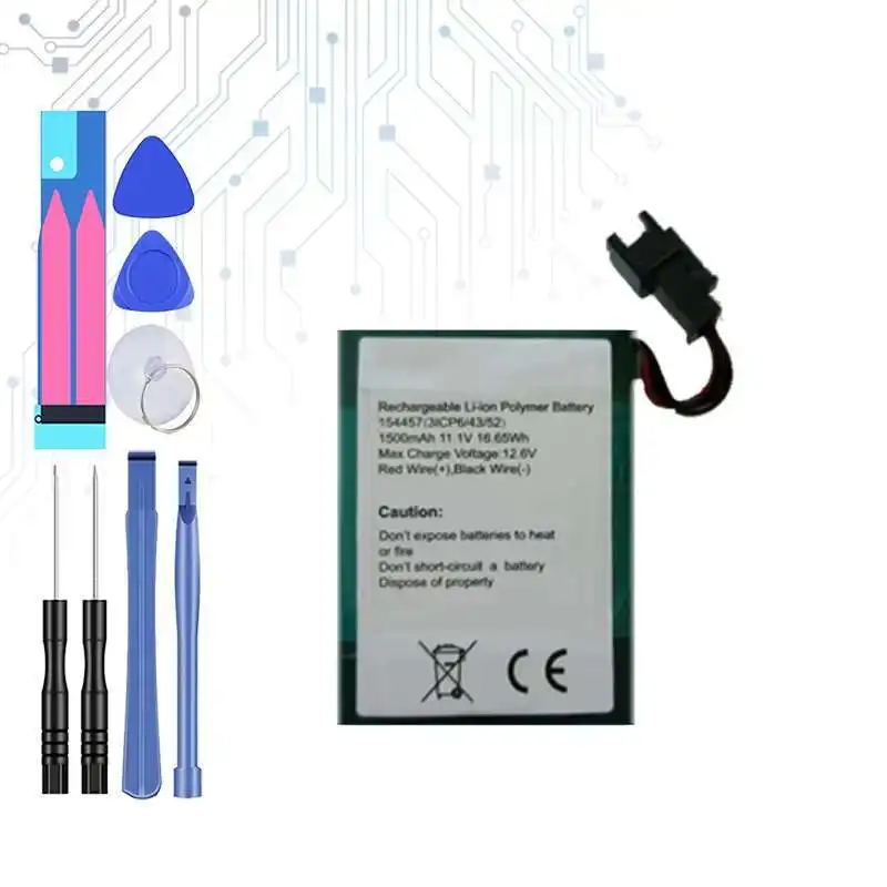 

MP-60 Medical Equipment Battery 1500mAh Durable For Medcaptain MP-30,MP-60,SYS-6010, MP-30A
