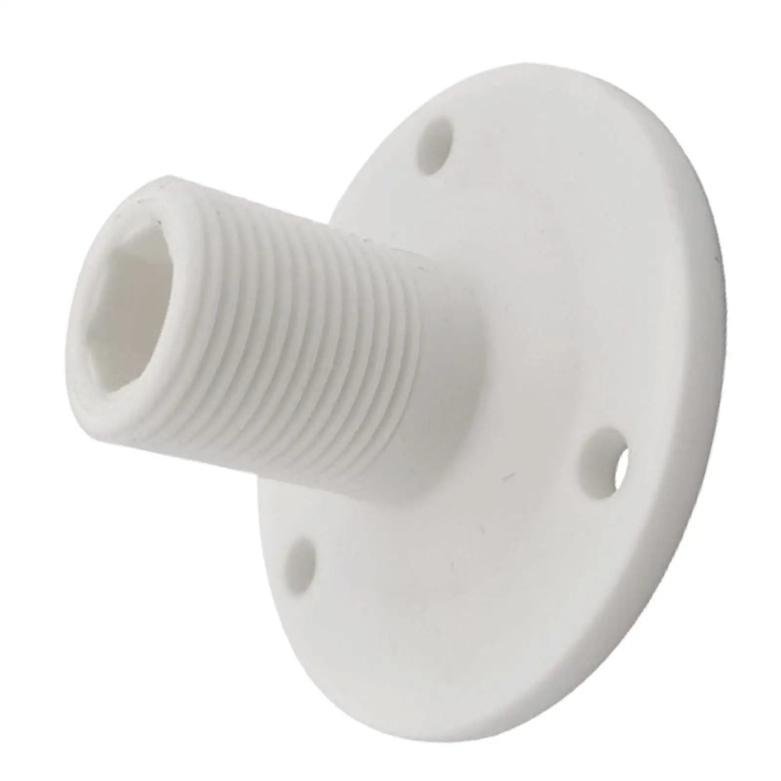 Marine Antenna Mounting for Boat Accessories, Nylon Hardware Antenna Base Heavy Duty Replacement Easy to Install Bracket