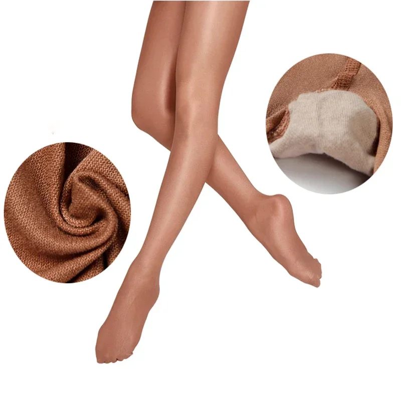 Shiny Glossy Sheer To Waist Shimmery Tights Pantyhose Girls Children Women Latin Dance Tights Yoga Bodysuit Aerobic Socks