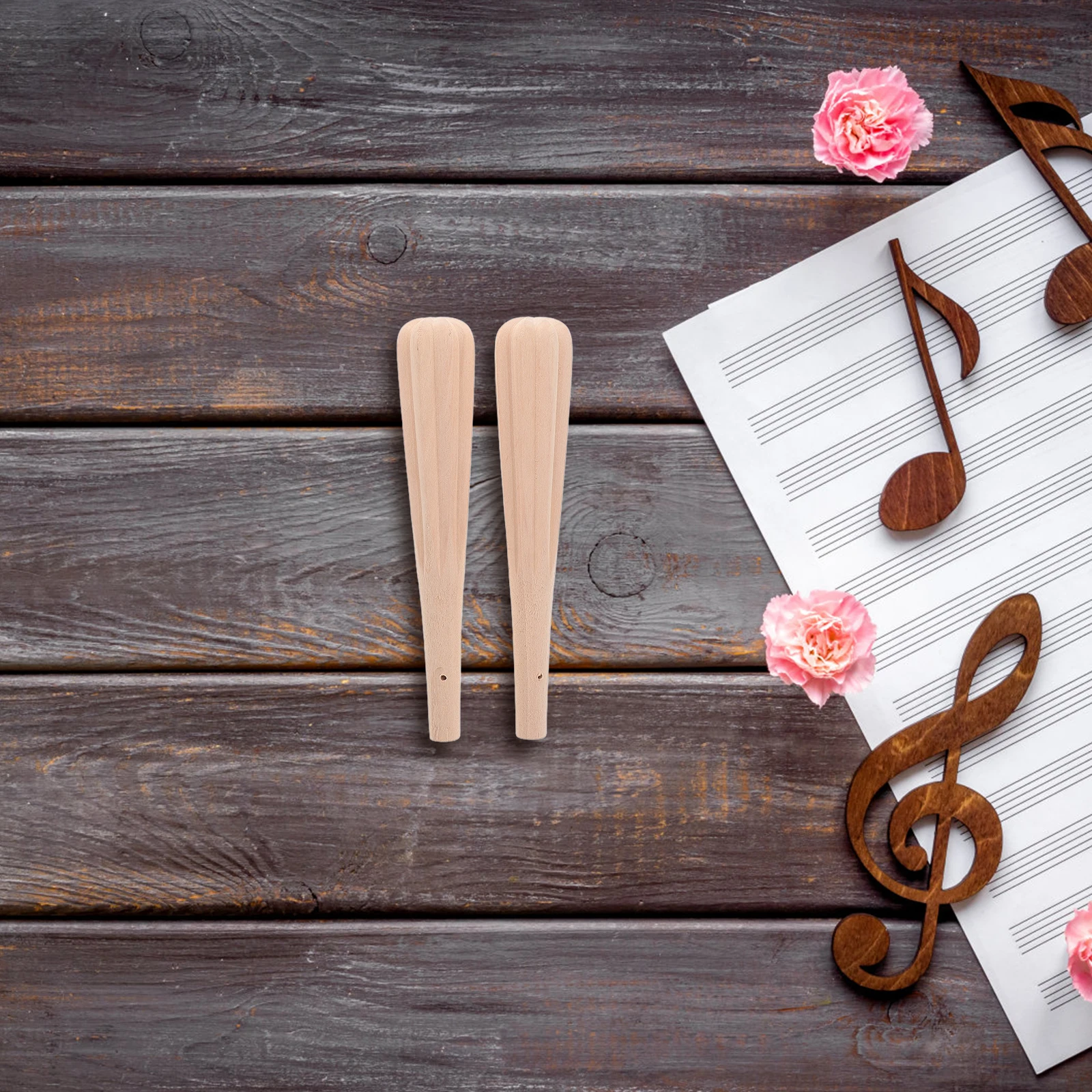 2 قطعة Erhu مكونات معدات الضبط الدقيق ملحقات الأدوات الكلاسيكية أجزاء الجهاز الخشب الصيني #5