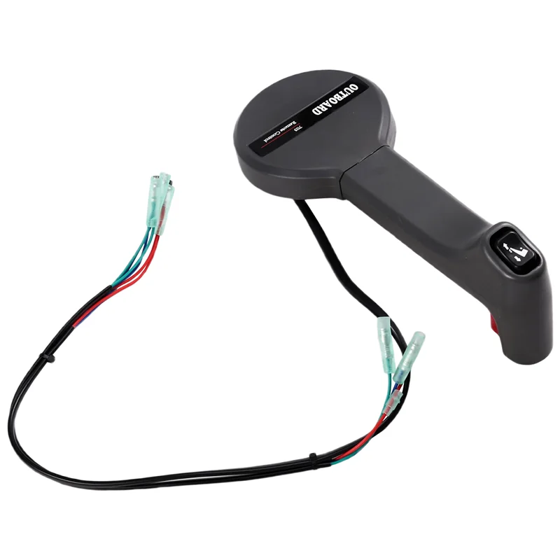 

Throttle/Shift Handle With Trim &Tilt Switch For Outboard Motor New Style 703 Remote Control Box 703-48221-10