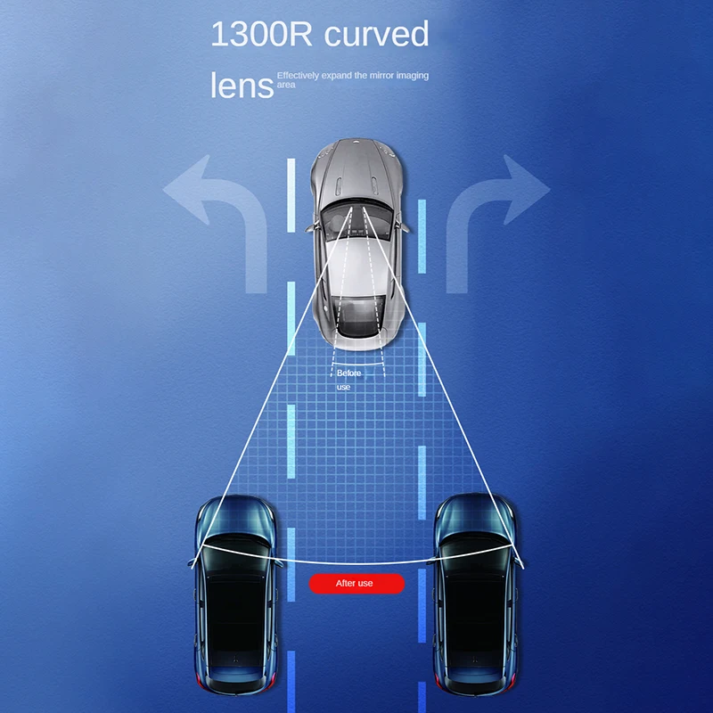 ユニバーサルアンチグレア,広角,車内,チャイルドシート,青いサンバイザー,安全ゴーグルを備えたバックミラー