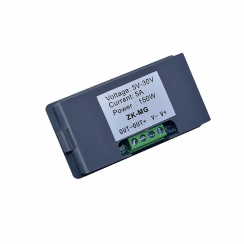 DC 5-30V 12v 24v 5A DC Motor Controller PWM Adjustable Speed Digital display encoder duty ratio frequency MAX 15A ZK-MG