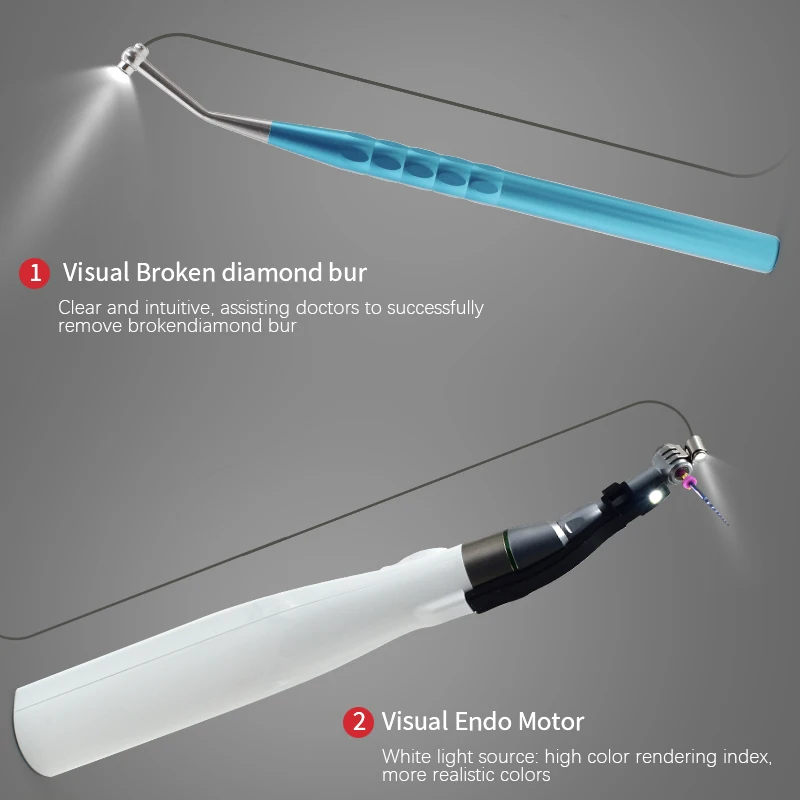 JUMTOP Dental Intra Oral Camera HD Micro Lens Wifi Foot Control HD Visual Intraoral Scanner for Root Canal Treatment